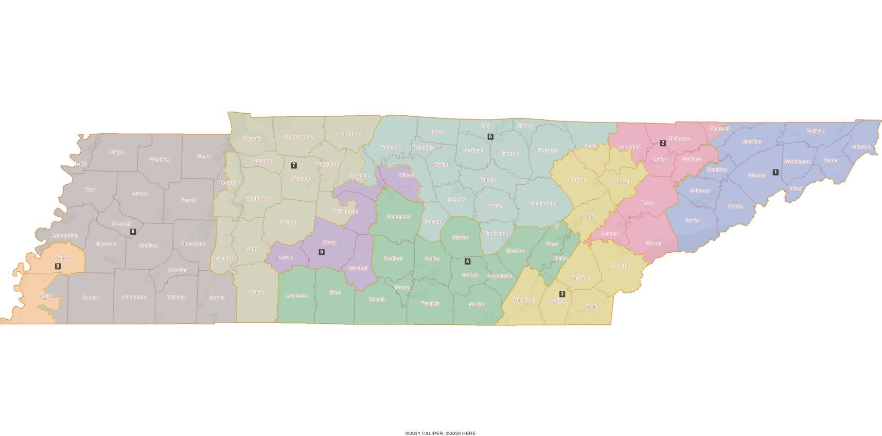GOP congressional redistricting proposal